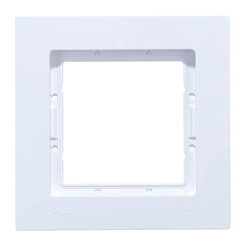 Рамка 1-постовая Atlasdesign Aqua ATN440101, IP44, белый