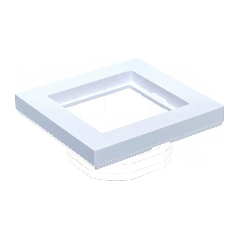 Рамка 1-постовая Atlasdesign Aqua ATN440101, IP44, белый