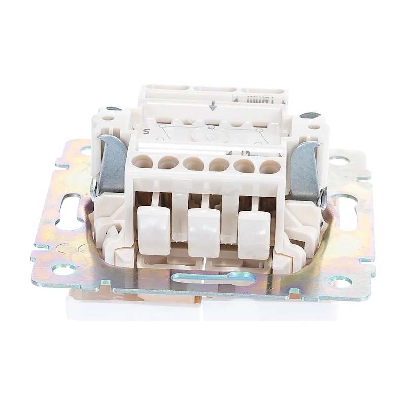 Выключатель с/у Valena 694265, 2 клавиши, б/инд, белый