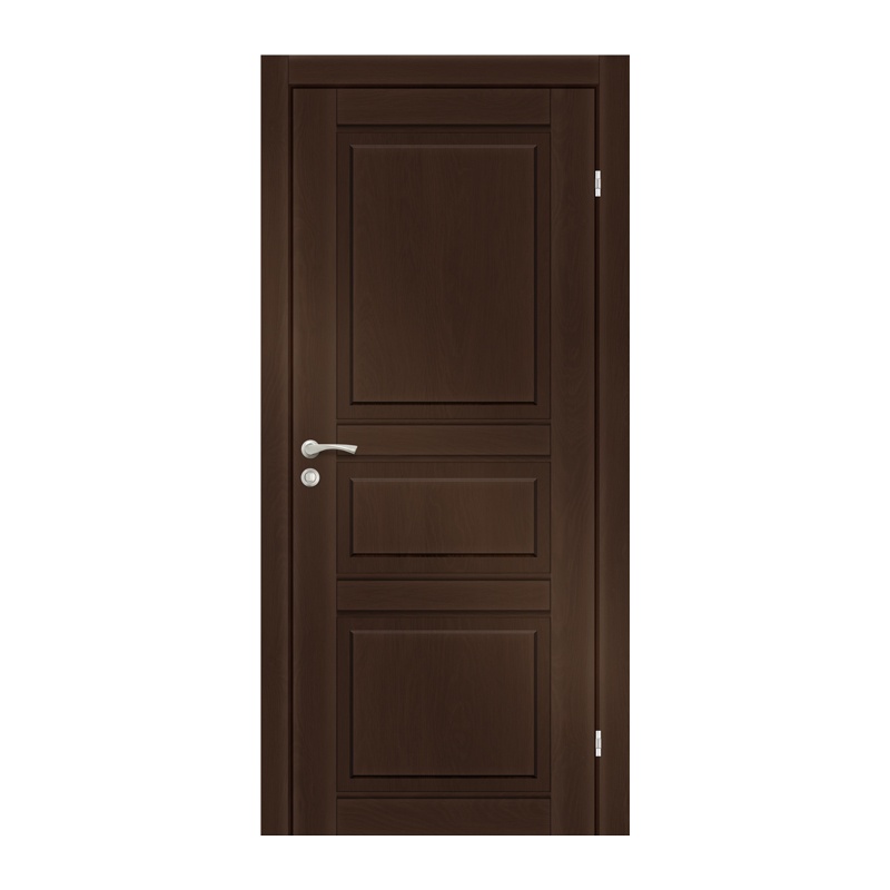 Полотно дверное Olovi Вермонт, глухое, дуб луго темный, б/п, б/ф (600х2000 мм)