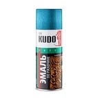 Эмаль по ржавчине молотковая Kudo KU-3010 серебристо-голубая (0,52 л)