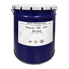 Краска для дорожной разметки Novocolor АК-511, белая (25 кг)
