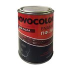 Эмаль для пола Novocolor ПФ-266 жёлто-коричневая (0,9 кг)