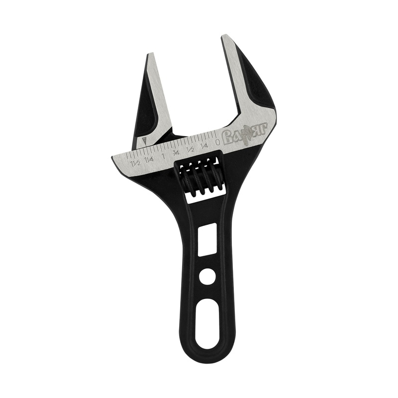 Ключ разводной Варяг 90037 тонкие губки компактный 155 мм