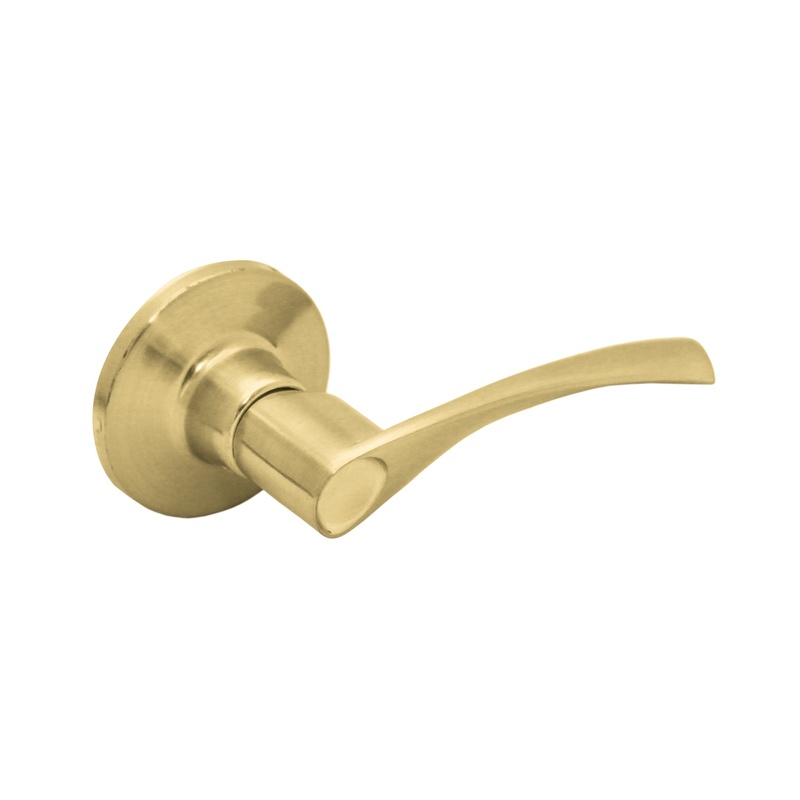 Защелка дверная SCHLOSS 41033 LL-01 матовое золото (24)