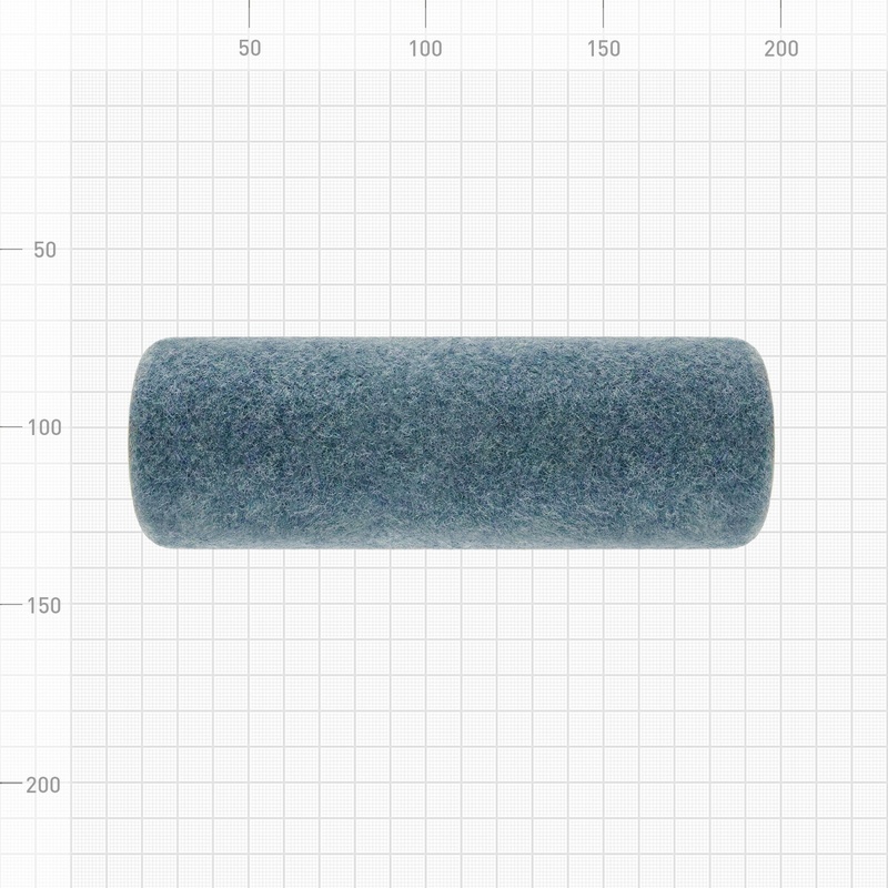 Валик Biber 31521, полиэстер, ворс 12 мм, 180 мм