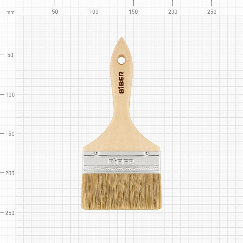 Кисть флейцевая Biber 31006 Эко 100 мм