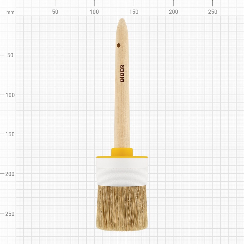 Кисть круглая Biber 31189 Стандарт 65 мм