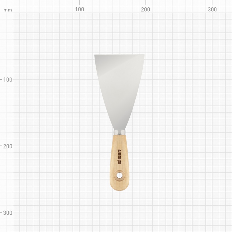 Шпатель Biber 35107, 75 мм