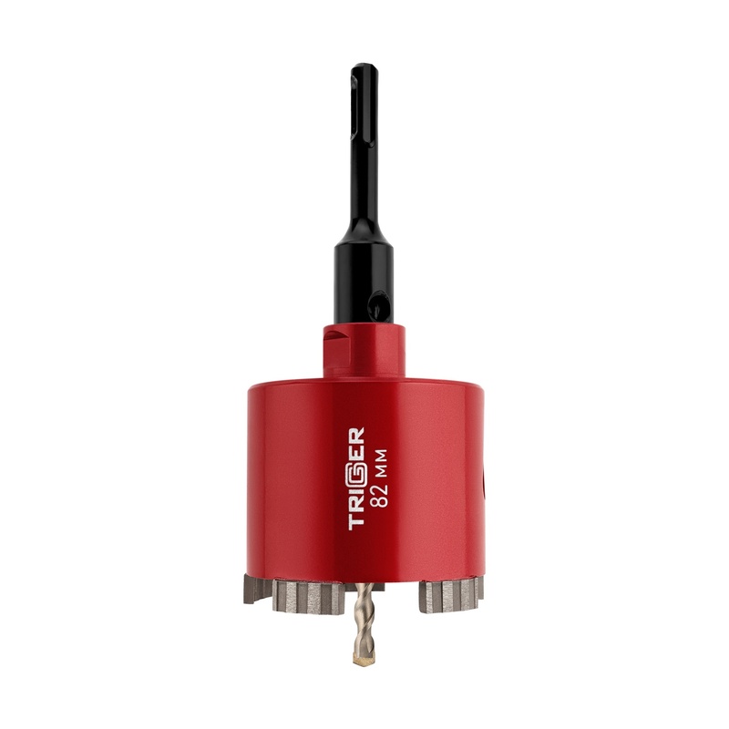 Коронка алмазная Trigger 78075 SDS+ 82 мм