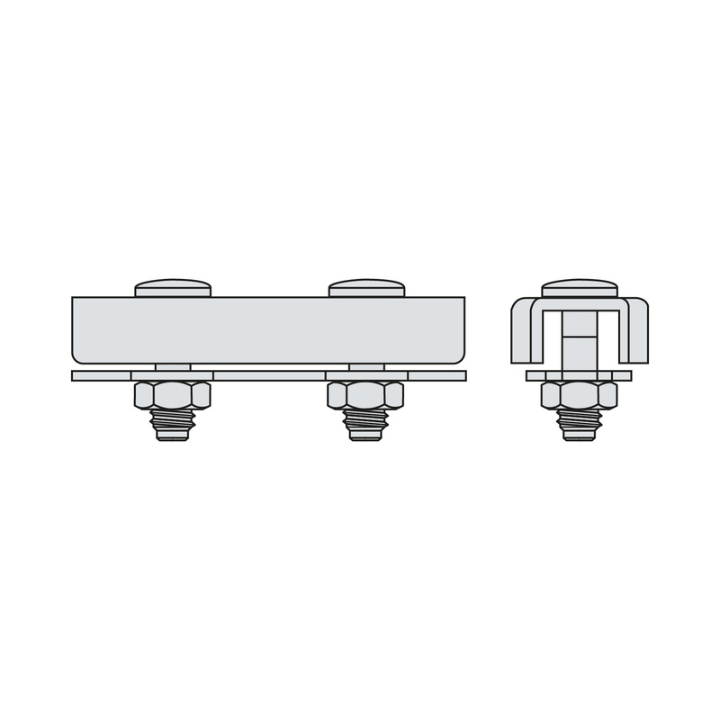 Зажим троса SWFS Duplex M3 (100 шт)