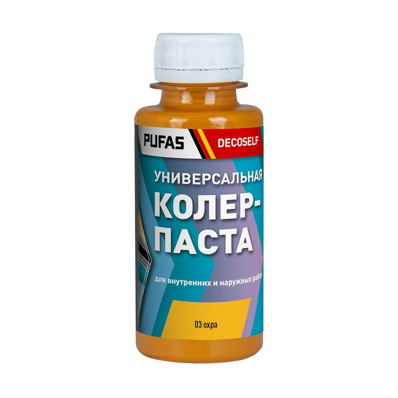 Паста колеровочная универсальная Pufas 03 охра (0,1 л)