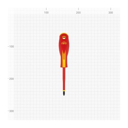 Отвертка Варяг 86057 диэлектрическая 1000В, PH 0х60 мм