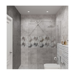 Плитка напольная Axima Куба, серая, 400х400х9 мм