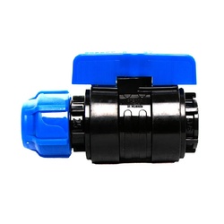 Кран шаровый компрессионный, комбинированный PN16 ВР 25х3/4"