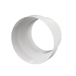 Переходник Vents PM 125х150 мм металл, белый