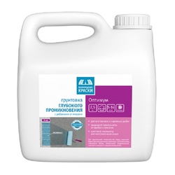 Грунтовка с защитой от плесени Ленинградские краски Оптимум (5 л)