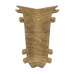 Угол внутренний Ideal Комфорт, дуб натуральный, 55 мм (2 шт)