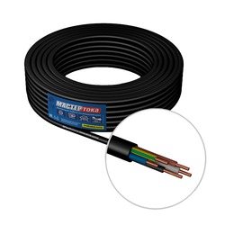 Провод ВВГмбнг-LS 5х1,5мм2, черный (1 п.м.)