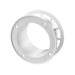 Фланец Vents Ф125, d=125 мм со стопорным кольцом