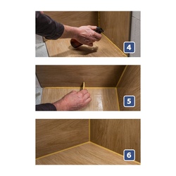 Герметик-затирка Plitonit PlitoSil Premium силиконовый, кремовый (0,31 л)